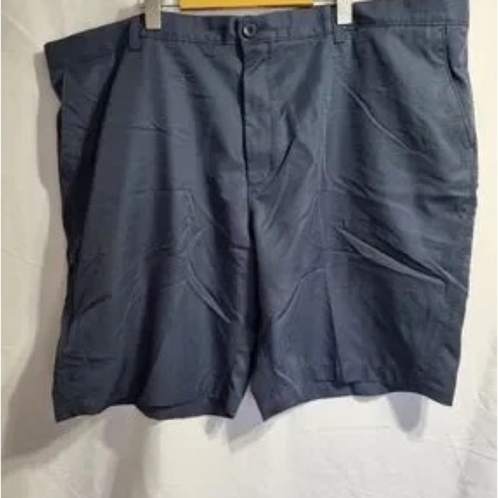 Haggar Men's Dark Navy Flat Front Shorts